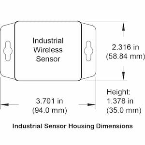 industrial low-temp sensor dimensions